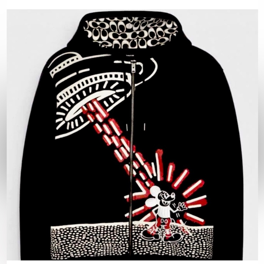 Coach Disney Mickey Mouse Keith Haring Sweater Hoodie Men Women